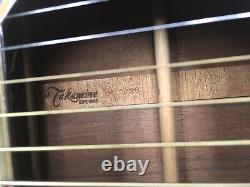 Takamine Pro-series 1984 Rare Natural acoustic -electric guitar made in Japan