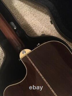 Takamine Pro-series 1984 Rare Natural acoustic -electric guitar made in Japan