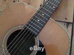 Tarada W615 Dreadnought Acoustic Guitar Made in Japan 1970s Roadworn