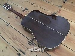 Tarada W615 Dreadnought Acoustic Guitar Made in Japan 1970s Roadworn