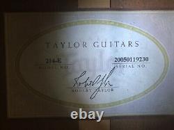 Taylor 214 All Solid Acoustic Guitar USA Made