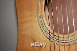 Taylor acoustic guitar 110 GB made in California USA solid spruce top with gig bag