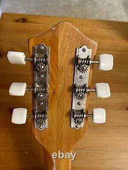 Teisco Del Rey EP-7 Sunburst HollowBody 6 String Guitar Made in Japan 1960's