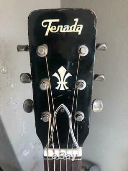 Terada GU3561 6 String Acoustic Guitar Made in Japan MIJ 1980s
