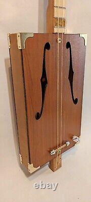 The Acoustic 3TPV Cigar Box Guitar Matteacci's Made in Italy