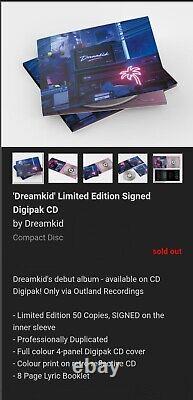 Tiktok's DreamKid Dream Kid 80's SynthWave CD 2021/22 Hi-Tech AOR ONLY 50 Made