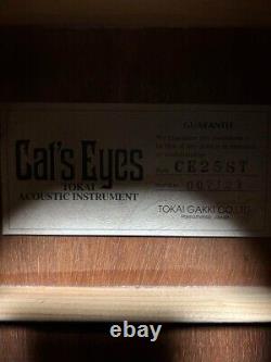 Tokai Cat's Eyes Acoustic Guitar CE-25ST Japan Vintage 90's made Used from Japan