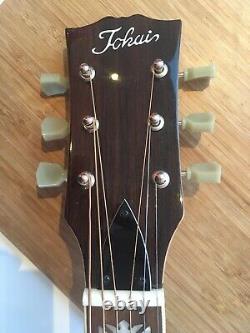 Tokai J200 J299 Korean Made Blonde Acoustic Guitar/ Tokai Case (Epiphone)