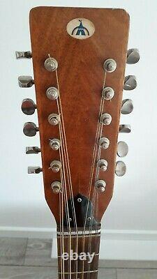 Troubadour Mod 12 12 String Acoustic Guitar Made in Italy