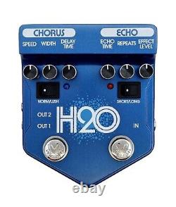 Truetone Visual Sound V2 H2O Liquid Chorus Echo Guitar Effect Pedal Made in USA