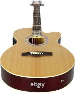 UK Electro acoustic guitar 4/4 40 M-tunes MTF238CE