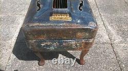 UNIQUE VINTAGE WW2 Jerry can Hand made Six String Acoustic Electric Guitar