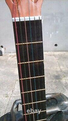 UNIQUE VINTAGE WW2 Jerry can Hand made Six String Acoustic Electric Guitar