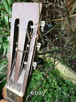 U. S. A MADE DOBRO / RESONATOR, EARLY 20th CENTURY PURE DUST BOWL ERA. BLUES