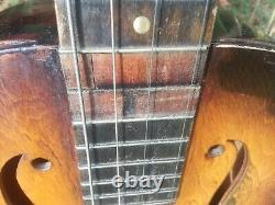 U. S. A MADE DOBRO / RESONATOR, EARLY 20th CENTURY PURE DUST BOWL ERA. BLUES