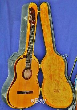 Unusual 1964 GUILD Mark IV Folk/Classical Acoustic, Made in USA, VGCond. OHSC