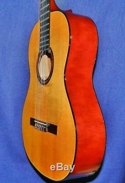 Unusual 1964 GUILD Mark IV Folk/Classical Acoustic, Made in USA, VGCond. OHSC