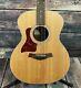 Used Taylor Left Handed 214 Usa Made Acoustic Guitar With Tayor Hard Shell Case