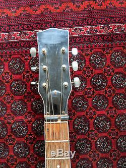 VINTAGE Acoustic Guitar E-ROS Mod. 606 Dakota. Made in Recanati ITALY