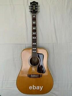 VINTAGE KISO SUZUKI 9512 GUITAR FULLY REFURBISED CIRCA EARLY 70's MADE IN JAPAN