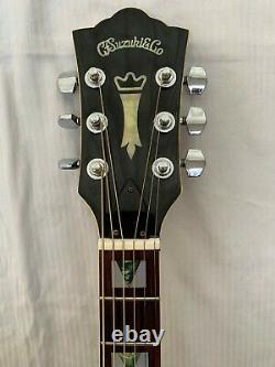 VINTAGE KISO SUZUKI 9512 GUITAR FULLY REFURBISED CIRCA EARLY 70's MADE IN JAPAN