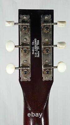 VINTAGE Made In U. S. A. Silvertone Parlor Guitar F-71-M Acoustic Guitar