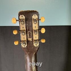 VTG 1960's Chris Adjusto Natural Wooden Acoustic Guitar Made In USA