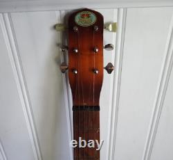 VTG Regal Parlor Acoustic Guitar 6 String Antique Numbered Frets Made In Chicago