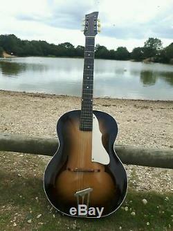 Very Rare 1950s Archtop Guitar made by'Famos' F Hole Collectable Vintage Retro
