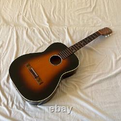 Vintage 1959 Herman Carlson Levin Model 123 Guitar Made in Sweden Read the ad