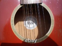 Vintage 1960's E L 12 string Acoustic made in Czech Republic Spares Repair