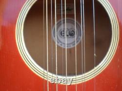 Vintage 1960's E L 12 string Acoustic made in Czech Republic Spares Repair
