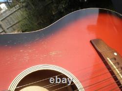 Vintage 1960's E L 12 string Acoustic made in Czech Republic Spares Repair