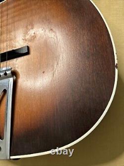 Vintage 1960's Regal Acoustic Small Body Guitar Round Neck-6 Strings-Made in USA