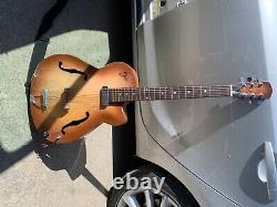 Vintage 1960s Electric Guitar EKO Model 100 Hollow body made in Italy working