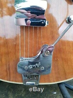 Vintage 1960s Hopf Allround Archtop Semi-acoustic Guitar made in Germany Hofner