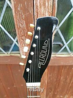 Vintage 1960s Hopf Allround Archtop Semi-acoustic Guitar made in Germany Hofner