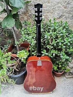 Vintage 1967 EKO RANGER 6 VI Acoustic Guitar Made ITALIA Retro Italy GREAT SOUND