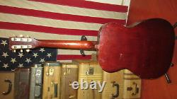 Vintage 1968 Paramount PA630 Flat Top Acoustic Guitar Natural American Made