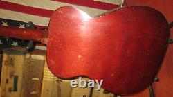 Vintage 1968 Paramount PA630 Flat Top Acoustic Guitar Natural American Made