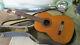 Vintage 1970's C. G. Conn C200 6 String Classic Acoustic Guitar Made In Japan