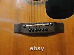 Vintage 1970's Lark L205 Acoustic Guitar Korean Made Plays & Sounds Nice Relic