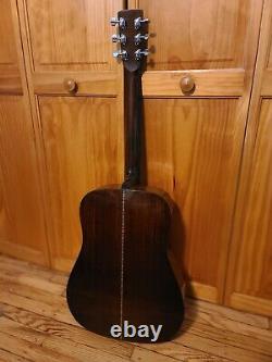 Vintage 1970's Lark L205 Acoustic Guitar Korean Made Plays & Sounds Nice Relic