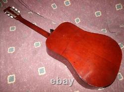 Vintage 1970's Orlando Acoustic Guitar D-18-style made in Japan