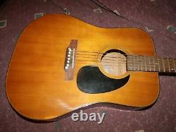 Vintage 1970's Orlando Acoustic Guitar D-18-style made in Japan