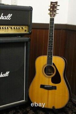 Vintage 1970's YAMAHA Custom L-6 L series Solid top/Solid back. Made in Japan