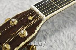 Vintage 1970's YAMAHA Custom L-6 L series Solid top/Solid back. Made in Japan