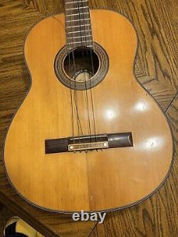 Vintage 1970s Made In Japan Estrada CL-3 Classic Acoustic Guitar
