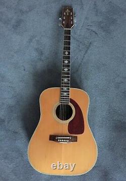 Vintage 1970s TAKEHARU WK-200 (KISO SUZUKI) Acoustic Guitar Made In Japan