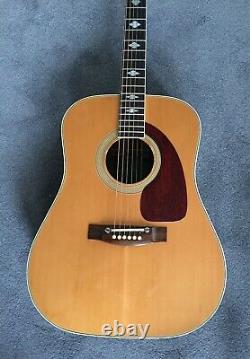 Vintage 1970s TAKEHARU WK-200 (KISO SUZUKI) Acoustic Guitar Made In Japan